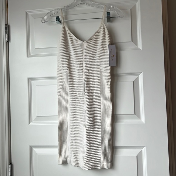 NWT Spiritual Gangster white fitted stretch dress - Picture 2 of 9